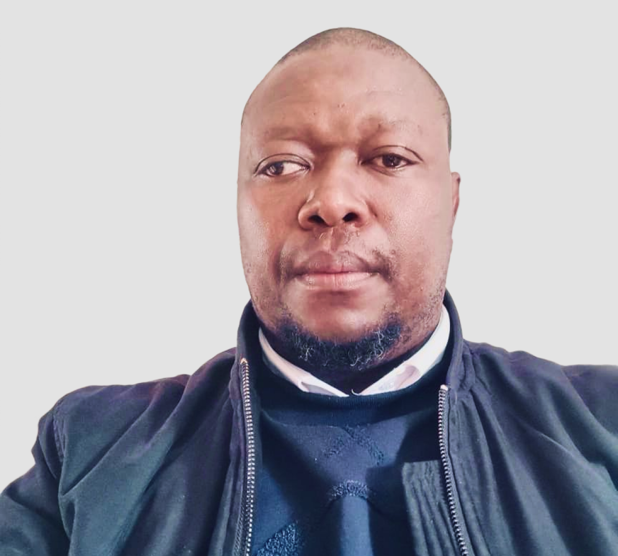 An Image of Godfrey Ikgopoleng Molete.